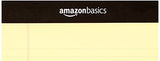 Narrow Ruled 5 x 8-Inch Writing Pad - Canary (50 Sheet Paper Pads, 12 pack)