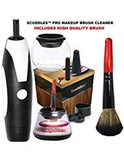 UPGRADED NEW 2019 Pro Makeup Brush Cleaner & Dryer Kit - The Best Professional Makeup Brush Cleaning Tool Great For Washing All Cosmetic Make up Brushes In 30 Seconds - Natural Cleaning Solution