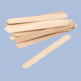 Huini 1200 Count Salon Waxing Hair Removal Large Wooden Spatulas Wax Applicator 6 x 3/4in