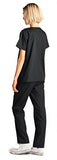 Dagacci Medical Uniform Woman and Man Scrub Set Unisex Medical Scrub Top