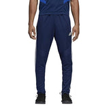 adidas Men's Tiro 19 Training Soccer Pants, Tiro '19 Pants, Dark Blue/White, X-Small