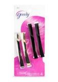 Goody Womens Classic Metal Domed Barrettes 3 1/2' - Assorted Colors - 4 Count Per Pack Gd02810 Sold Per 6 Packs...