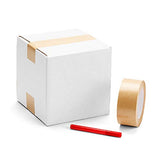 Shipping Boxes 4x4x4 White Cardboard Box Kraft Corrugated Small Mailing