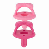 Itzy Ritzy Sweetie Soother Pacifier Set of 2 - Silicone Newborn Pacifiers