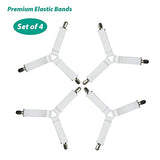 Raytour Bed Sheet Holder Straps Sheet Stays Keepers Bedsheet Holders Fasteners