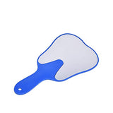 Global-Dental 4 Pcs Handheld Mirror Molar Tooth Shape Mirror for Office