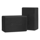 Gaiam Essentials Yoga Block (Set Of 2) - Supportive Latex-Free Eva Foam Soft Non-Slip