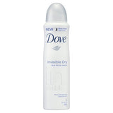 Dove Invisible Dry Anti White Marks Antiperspirant Deodorant, 150 Ml / 5 Oz (Pack of 6) International Version