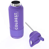 The Coldest Water Bottle - 32oz Sports Wide Mouth Hot Cold, Modern Double Walled