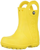 Crocs unisex child Handle It Rain Boot, Yellow, 6 Toddler US