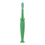 Dr. Brown's Toddler and Baby Toothbrush, Crocodile, Green