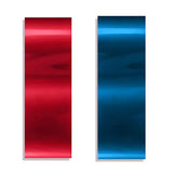 Moyra MAGIC FOIL Pack of 2 foils (1 Red 1 Blue) Nail FOIL