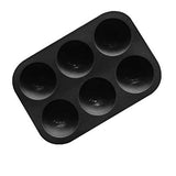 6 Holes Silicone Mold for Chocolate, Baking Mold for Making Hot Chocolate Bomb,Cake