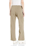 Dickies Women's Xtreme Stretch Fit Drawstring Flare Leg Pant, Dark Khaki XX-Small