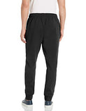 Champion Men's Powerblend Retro Fleece Jogger Pant, Black, Small