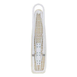 Household Essentials Basic Sleeve Mini Ironing Board | Natural Cover and White Finish