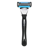 Amazon Brand - Solimo 5-Blade MotionSphere Razor for Men with Dual Lubrication