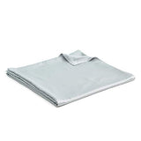 YnM Bamboo Duvet Cover for Weighted Blankets (Light Grey, 36''x48'')