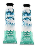 Bath and Body Works 2 Pack Snowy Morning Hand Cream 1 Oz.