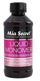 MIA SECRET PROFESSIONAL LIQUID MONOMER 4 oz + PINK ACRYLIC POWDER 4 oz NAIL SYSTEM