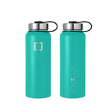 Iron Flask Sports Water Bottle - 14 Oz, 3 Lids (Straw Lid), Vacuum Insulated Stainless