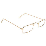 Skeleteen Old Man Costume Glasses - Rectangular Granny Dress Up Eyeglasses - 1 Pair