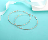 4" Extra Large Most Gigantic Hoop Earrings for Women Girls,14K Gold Plated Rose Gold