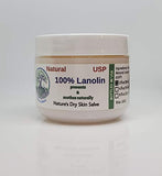 100% Pure Lanolin USP US Pharmacopeia Grade | for Itchy Dry Skin and Eczema Symptoms