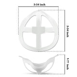 3D Face Inner Bracket for Comfortable Breathing, Inner Support Frame|Under Frame Lipstick