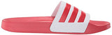 adidas Men's Adilette Shower Slides, Red, 17 M US Big Kid