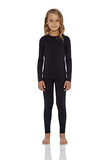 Rocky Thermal Underwear for Girls Fleece Lined Thermals Kids Base Layer Long John Set