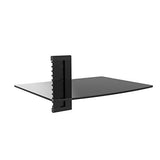 WALI CS201-1 Floating Wall Mounted Shelf with Strengthened Tempered Glasses