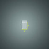 SNL Quality Zip Lock Reclosable Clear Disposable Plastic Bags, Strong