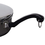 Farberware Classic Stainless Steel Sauce Pan/Saucepan with Lid, 1 Quart, Silver,50000