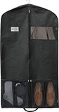 Simple Houseware 43-Inch Heavy Duty Garment Bag w/Pocket for Dresses, Coats