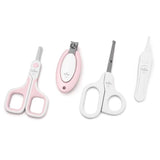 Little Martin’s Baby Nail Care Kit (4 pcs) - 2x Nail Scissors and 1x Nail Clipper (Pink)