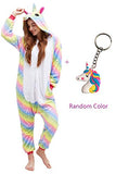 Licorne Unisex Adult Pajamas, Nousion Cosplay Christmas Unicorn Sleepwear