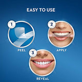 Crest 3D White Whitestrips Vivid Plus Teeth Whitening Kit, Individual Strips