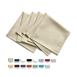 maxmill Jacquard Cloth Napkin 20 x 20 Inch Swirl Pattern Solid Washable Polyester