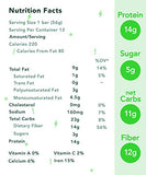 ALOHA Organic Plant Based Protein Bars |Caramel Sea Salt | 12 Count, 1.9oz Bars