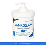 Vanicream Moisturizing Cream with Pump, White, Fragrance Free, 16 Oz