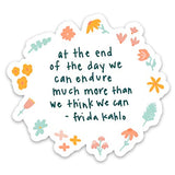 Inspirational quote stickers | Waterproof vinyl decals for laptops, hydro flasks, water bottles