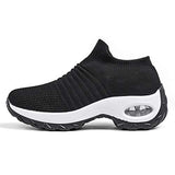 Women's Walking Shoes Sock Sneakers - Mesh Slip On Air Cushion Lady Girls Modern