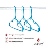 Sharpty Children's Hangers Plastic, Kids Hangers Ideal for Everyday Standard Use