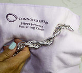 Connoisseurs Silver Polishing Cloth Jewelry Cleaner