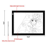 LITENERGY Portable A4 Tracing LED Copy Board Light Box, Ultra-Thin Adjustable USB