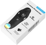 BEBONCOOL RF 2.4GHz Wireless Presenter Remote Presentation USB Control