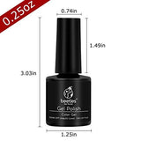 Beetles Winter Green Gel Nail Polish Kit - Olive Green Avocado Gel Polish Set Navy Blue Dark Blue Turquoise Soak Off Nail Lamp Nail Gel Kit, 7.3 ml Each Bottle Gifts Box