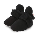 Sawimlgy Newborn Infant Baby Girl Boy Cotton Booties Stay On Sock Slippers