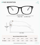 Gaoye 3-Pack Blue Light Blocking Glasses Women Men, Fashion Computer Gaming